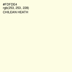 #FDFDE4 - Chilean Heath Color Image